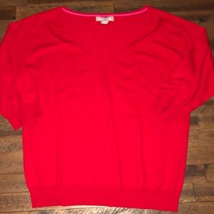 Size L Banana Republic Red Sweater